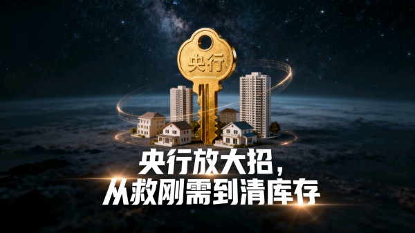 融证通 央行放大招，从救刚需到清库存